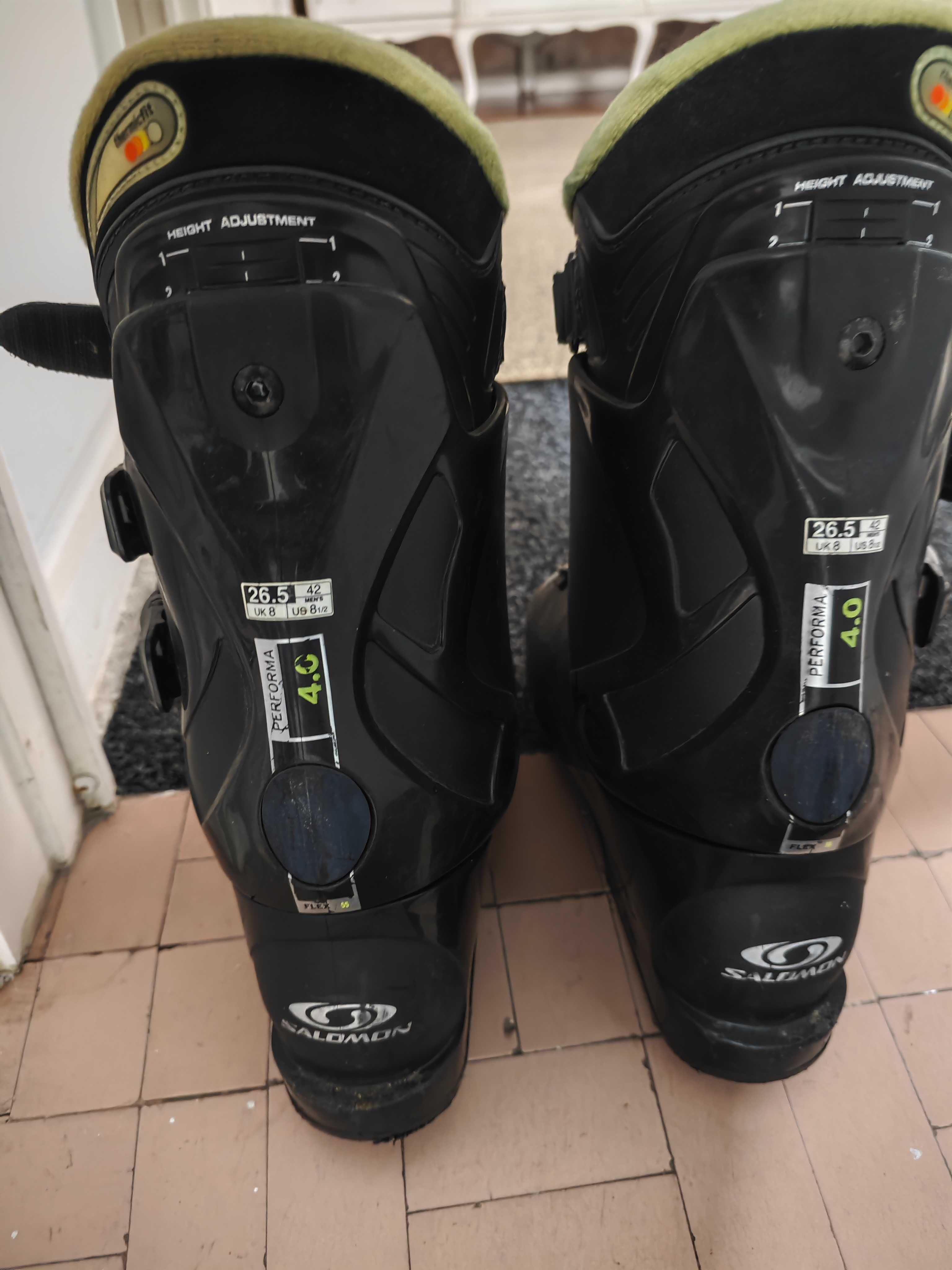 equipamento esqui