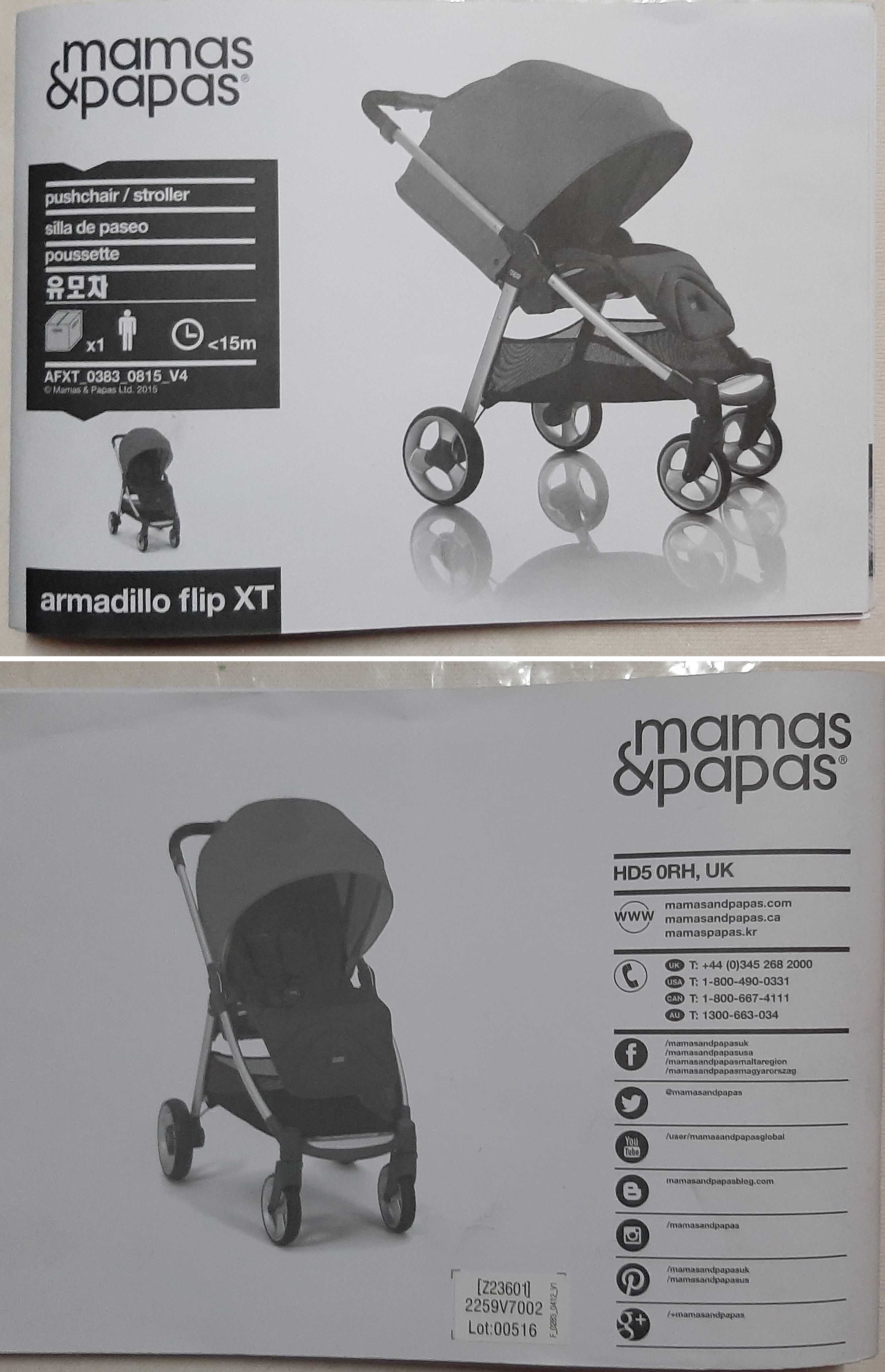 wózek spacerowy Mamas&Papas Flip XT