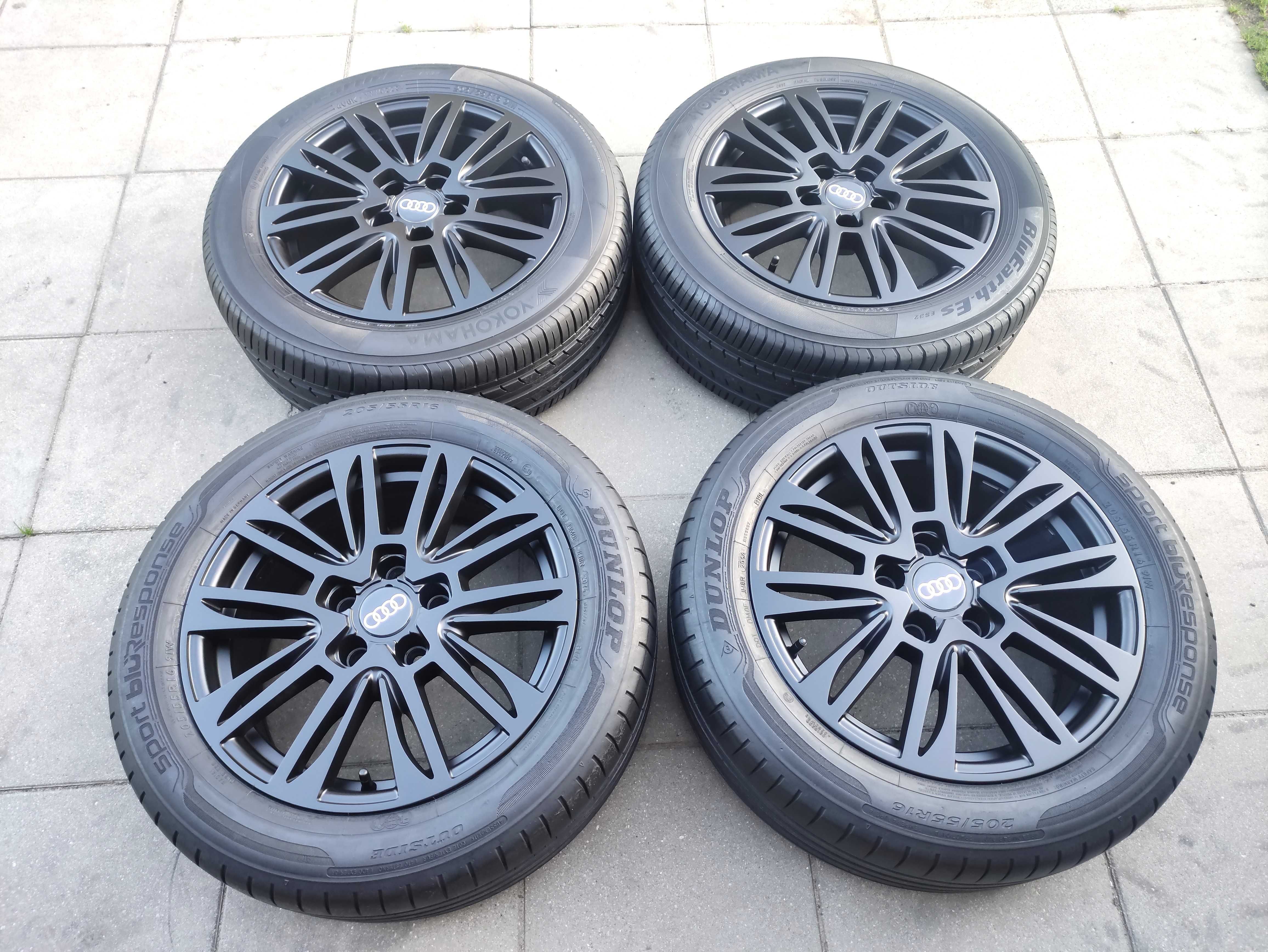 Alufelgi/opony 16" 5x112  Audi a3 8p VW Golf V VI Touran  Skoda