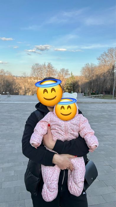 Детский комбинезон зима GAP 3-6 мес
