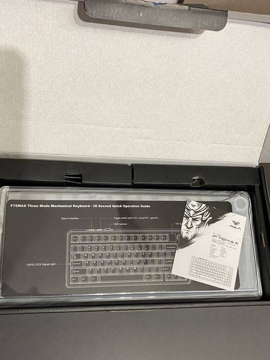 НОВА! Клавіатура AULA F75 MAX