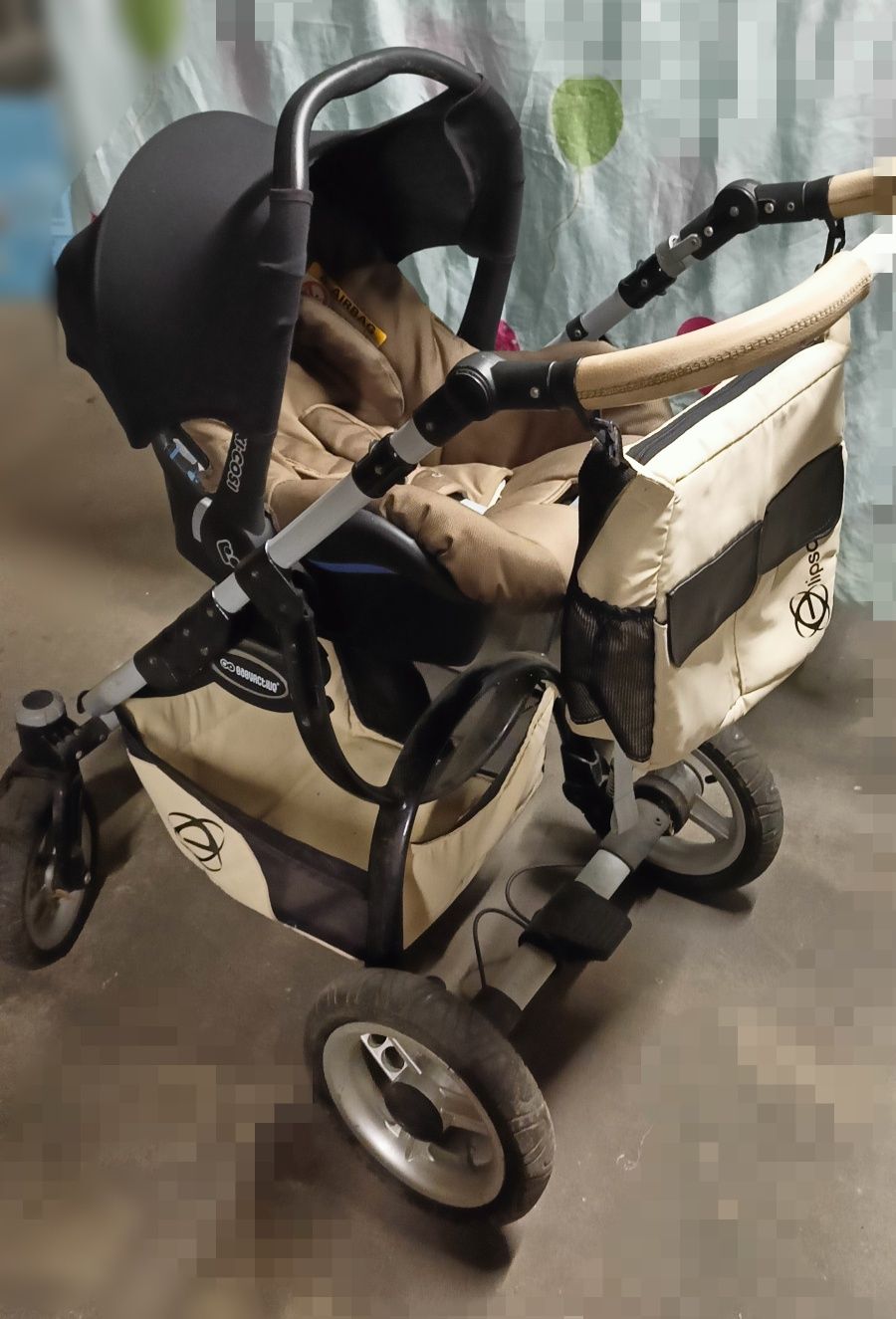 Wózek gondola baby activ, nosidełko maxi Cosi