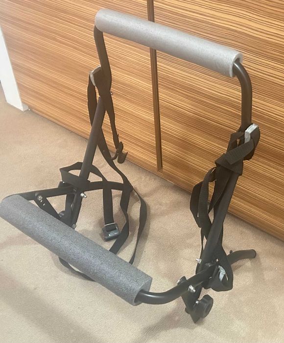 Bicicleta para criança, com suporte para carro