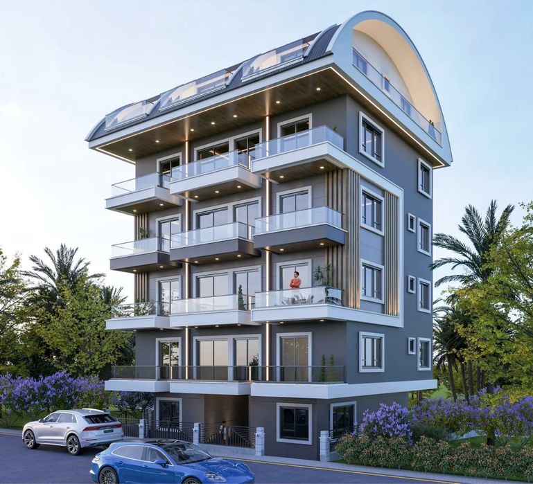 Апартаменты в новом ЖК,Авсалар,Алания,Турция