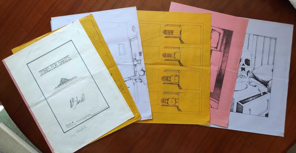 Stones For Saints. Tony Blundell