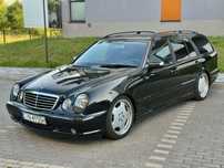 Mercedes E55 AMG T W210 . 2002r LIFT 354km!! Monoblock BOSE elektryka