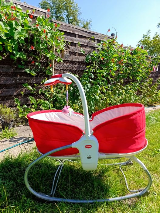 Lezaczek bujaczek lozeczko kolyska dla niemowlaka tiny love 3w1