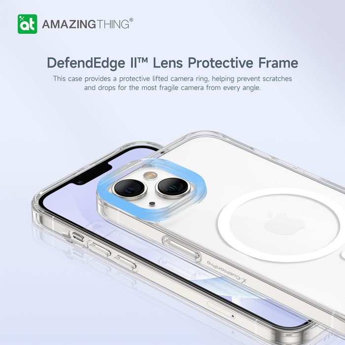 Amazing Thing Etui Magsafe Case 6.6FtDo Iphone 14 Plus Przezroczysty