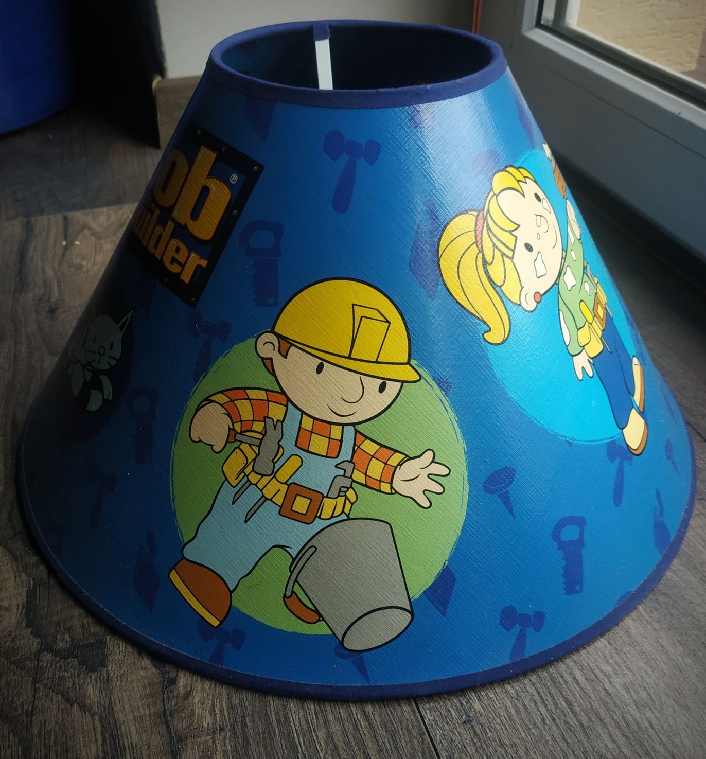 Abażur do lampy / Bob Budowniczy / lampka, lampa