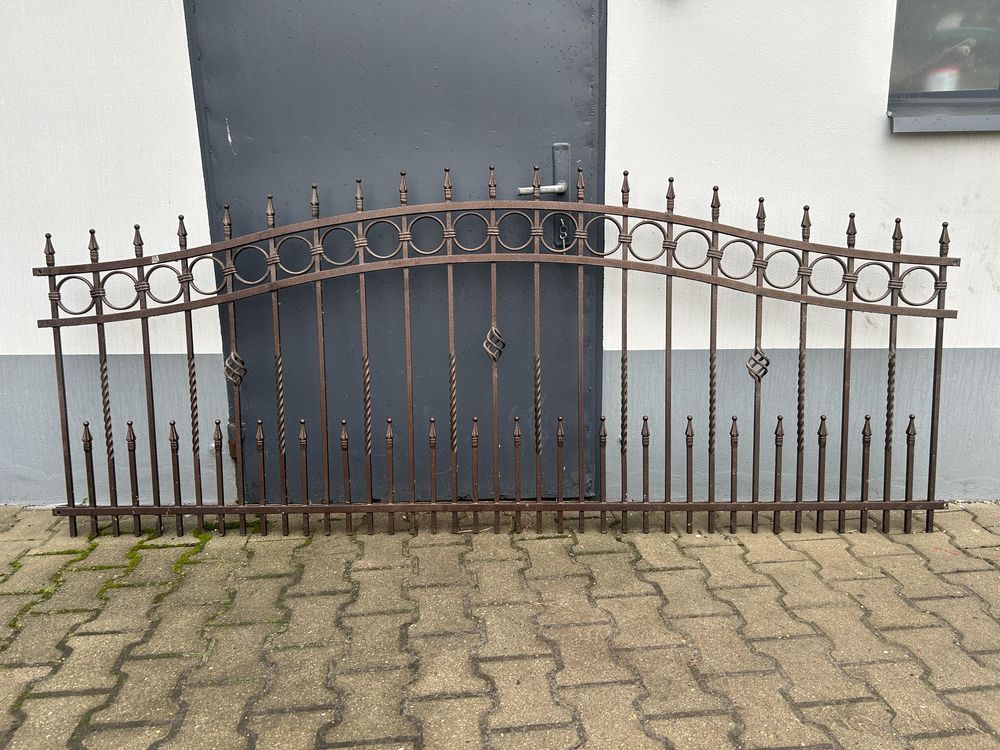 Płot kuty ocynkowany