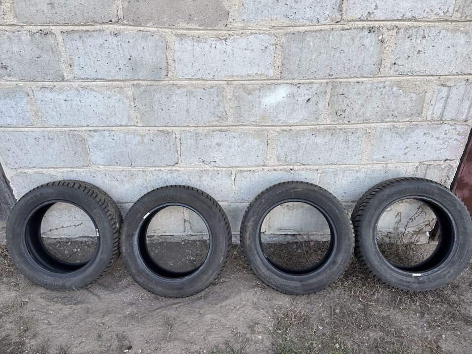 Opony zimowe continental 205/55/16 jak nowe
