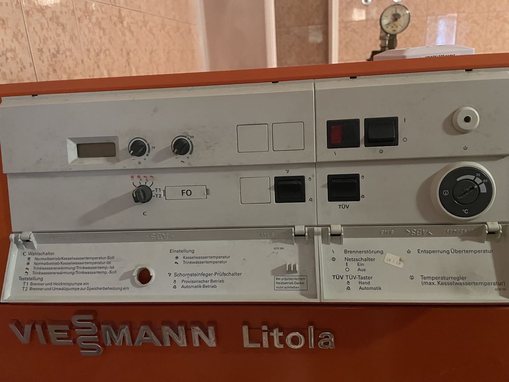 Котел з бойлером Viessmann T40 IP20D