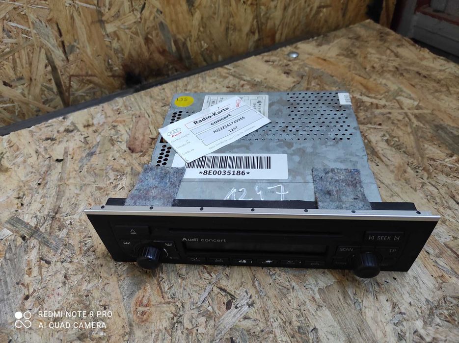 Audi a4 b6 B7 radio cd z Kodem gwarancja