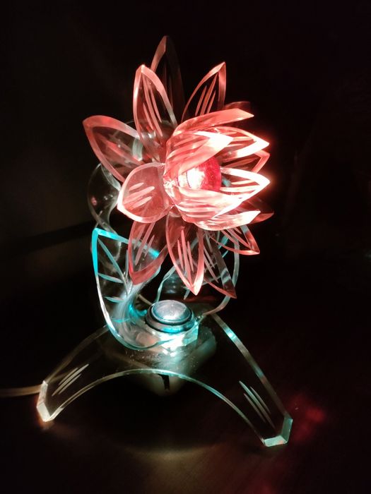 Lampka nocna PRL, piękny stan.