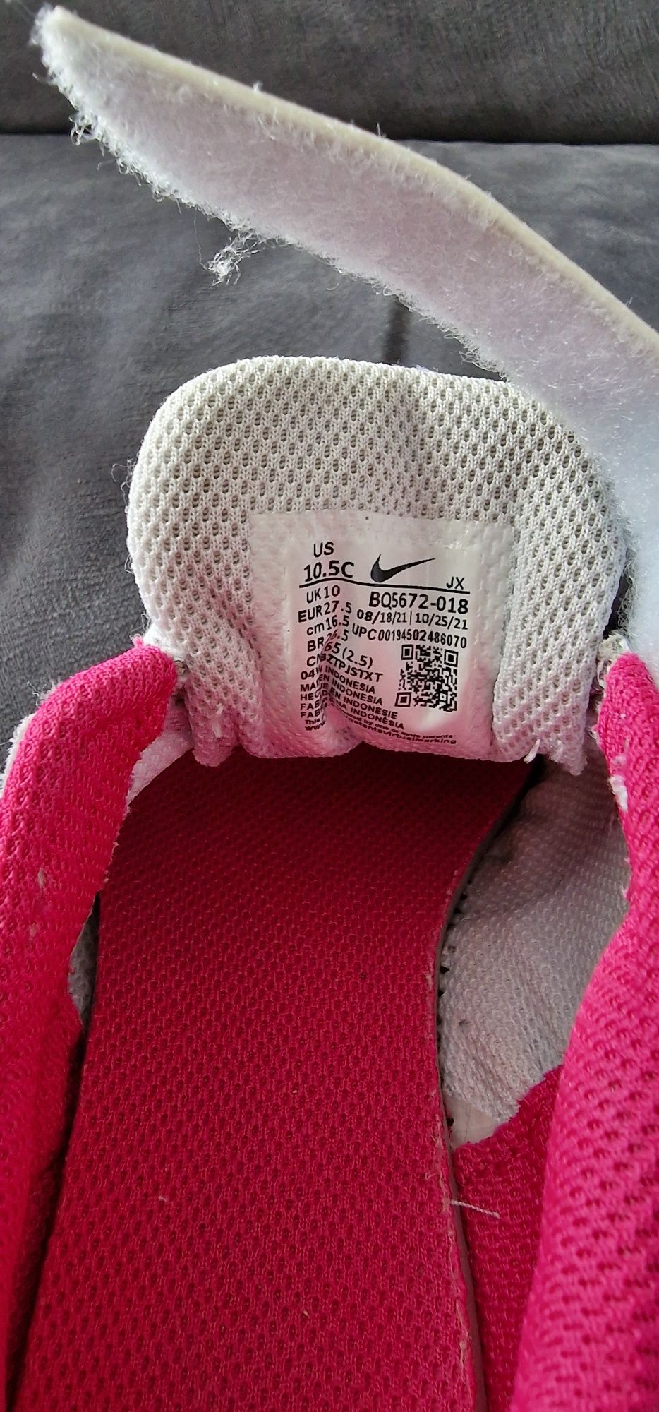 Buty sportowe adidasy Nike dziecięce sportowe roz. 10.5 eu 27.5 cm16.5