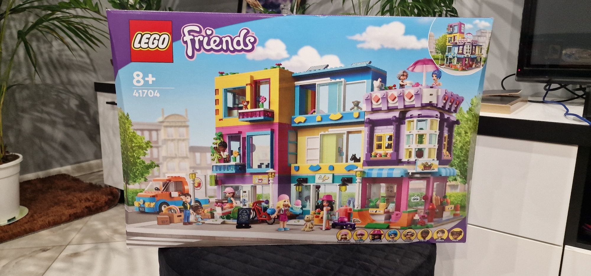 LEGO Friends 41704 Budynki przy głównej ulicy