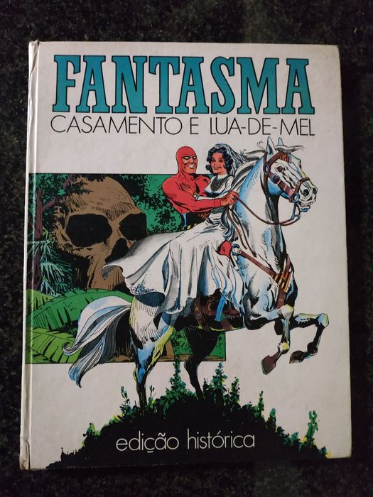 Livro Fantasma edição histórica Casamento e Lua de Mel de 1979