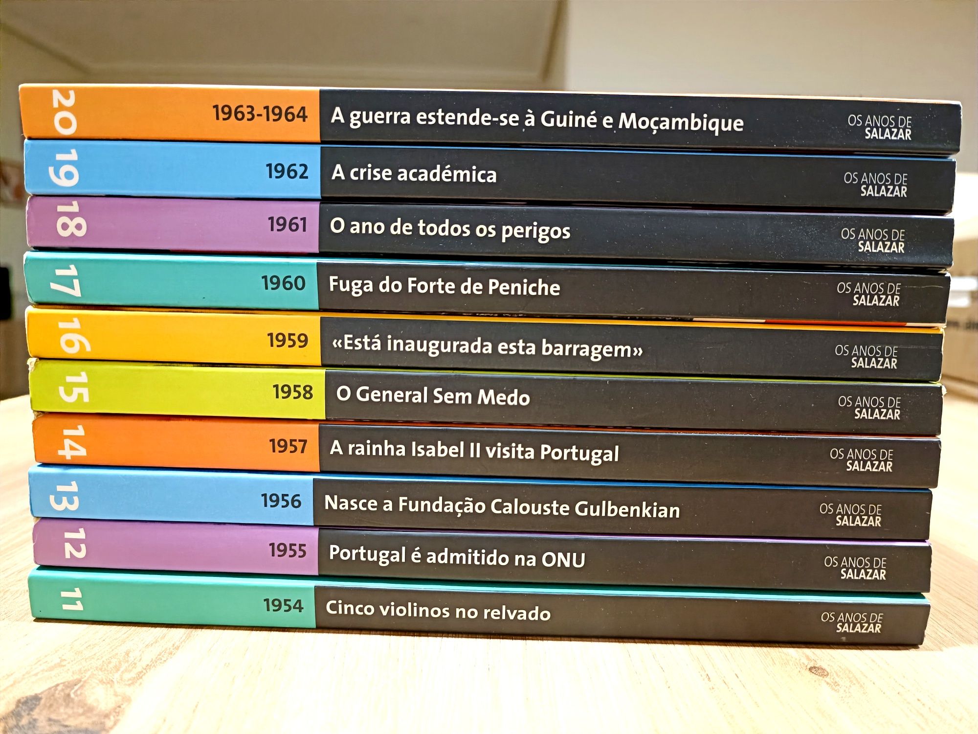 Os Anos de Salazar - coleção completa