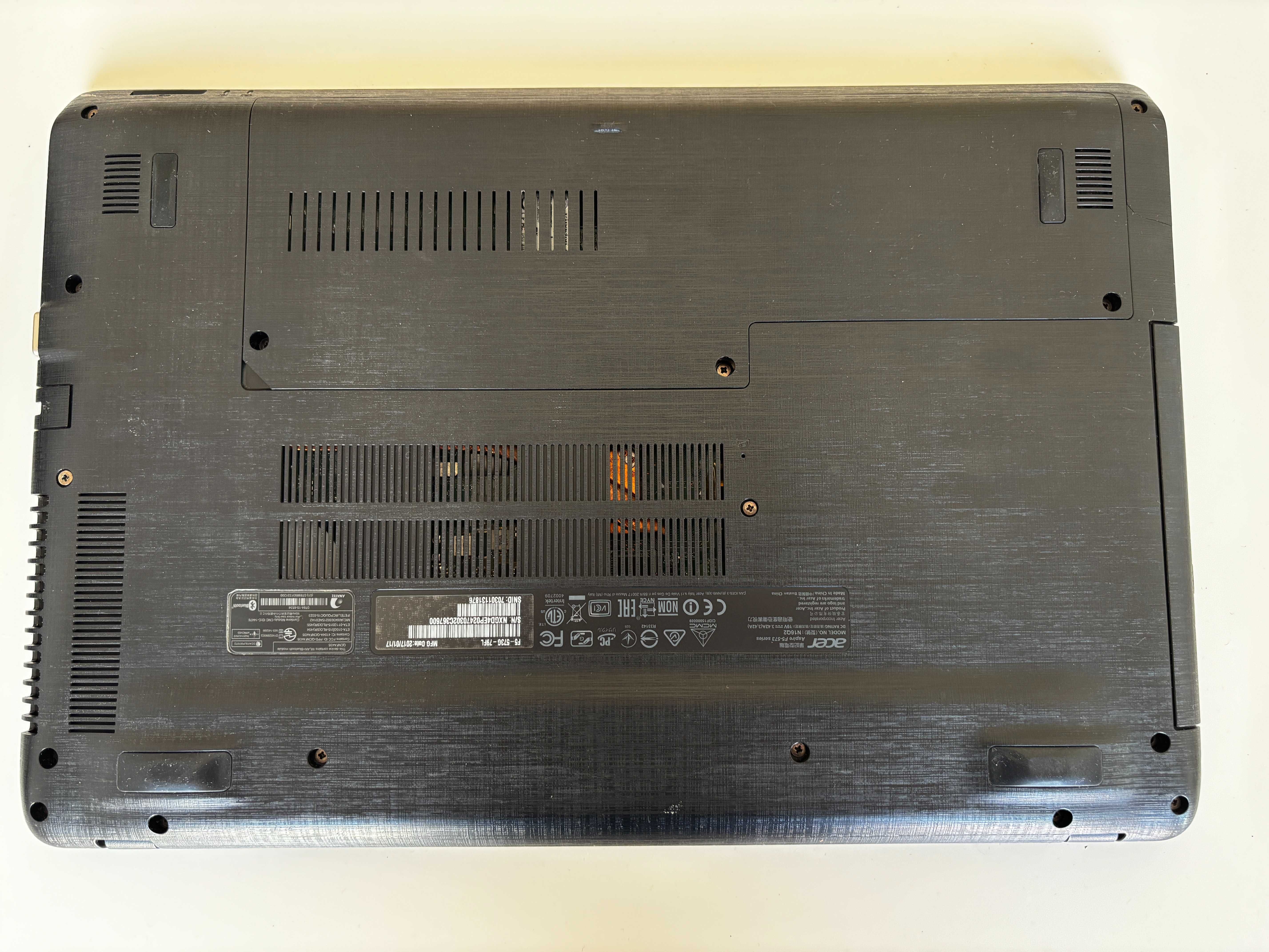 Laptop Acer Aspire F5-573 series
