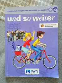 Podręcznik do j. niemieckiego Und so weiter kl. 6