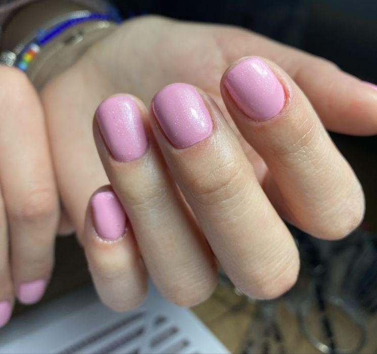 Manicre pedicure hybrydowy żelowy