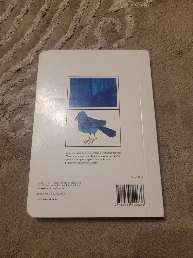Moja pierwsza książka o kolorach Eric Carle