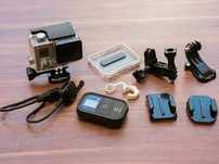 GoPro HERO 3+ Black Edition pełny zestaw bateria uchwyty