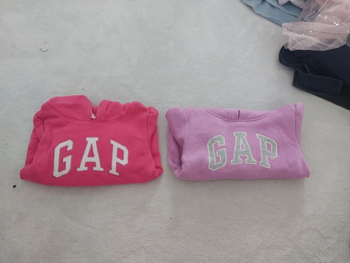 Gap 3 lata 104 fioletowa liliowa 110  bluza z kapturem