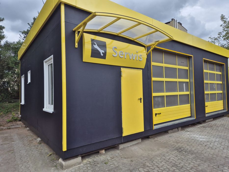Lokal budynek warsztatowy modułowy, warsztat 74m2