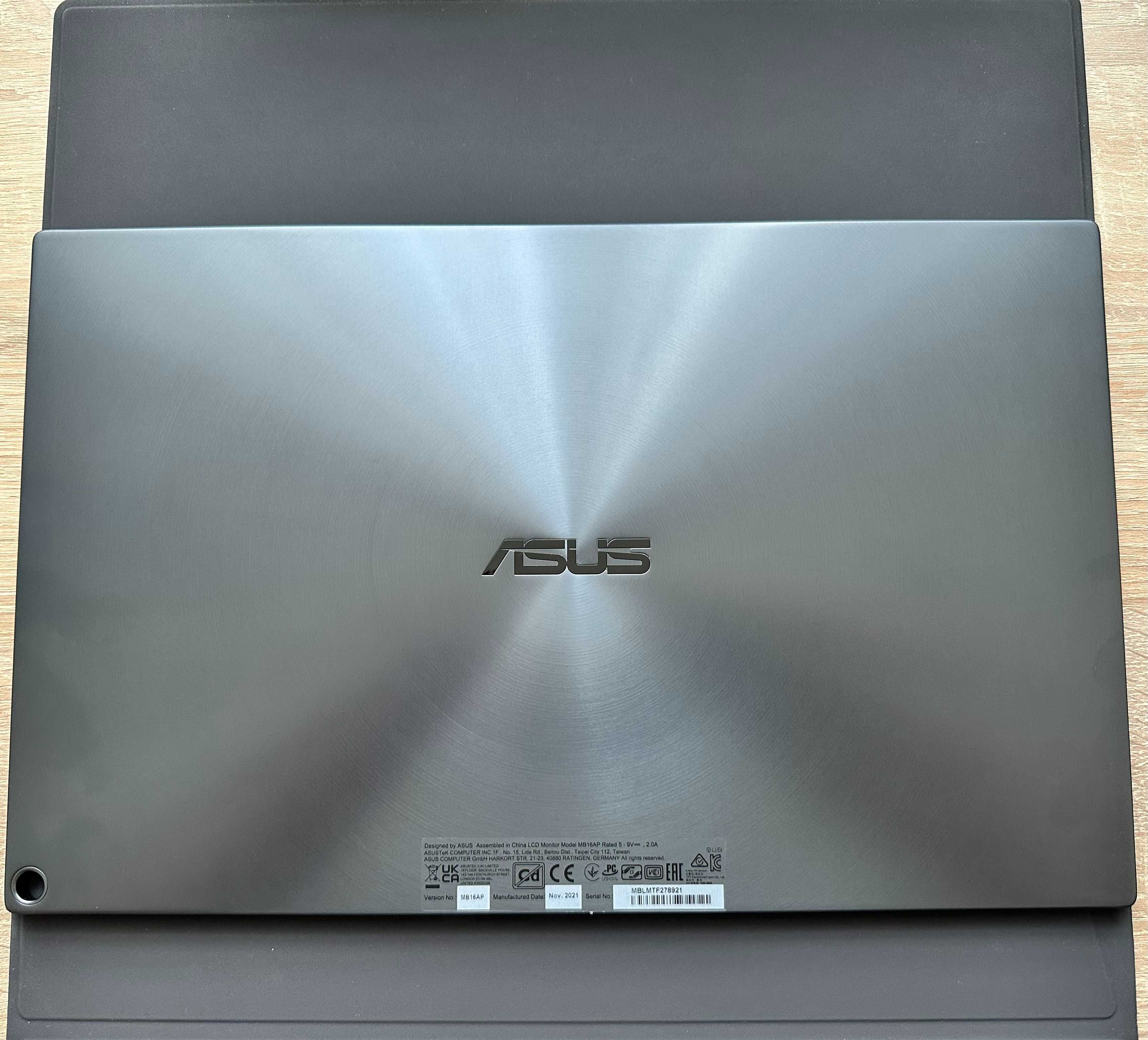 Монітор 15.6'' ASUS MB16AP (90LM0381-B02170)