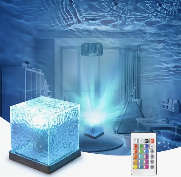 Куб-нічник з пультом керування