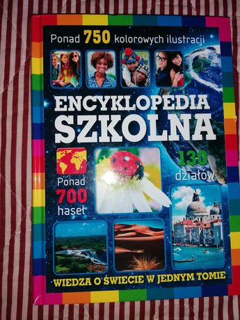 Książka Szkolna Encyklopedia - wiedzą o świecie w jednym tomie