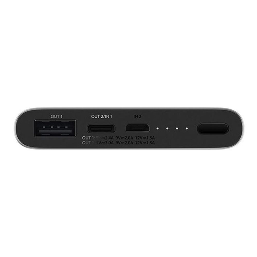 Зовнішній акумулятор Xiaomi Mi Power Bank 3 10000mAh USB-C type Silver