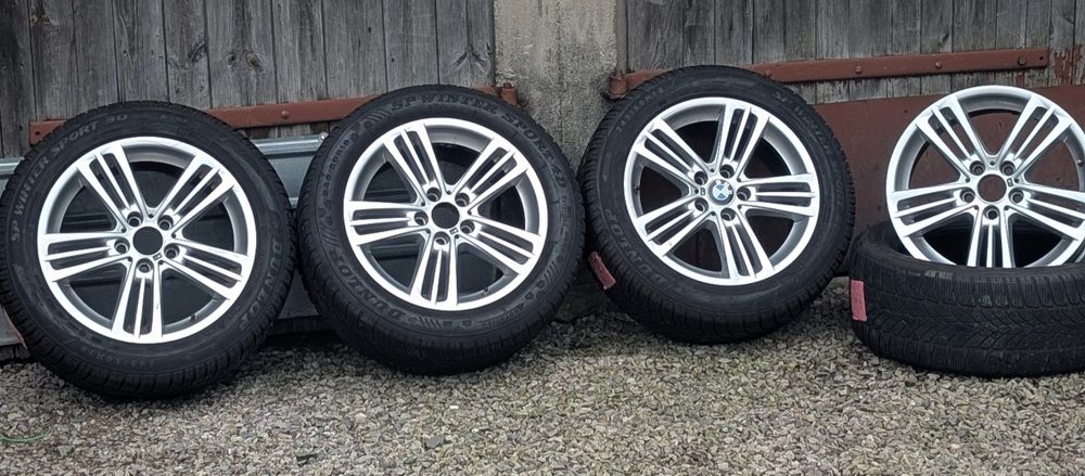 4x Koła BMW R18 5x120 X3 X5 Opony  zimowe 2 sztuki nowe