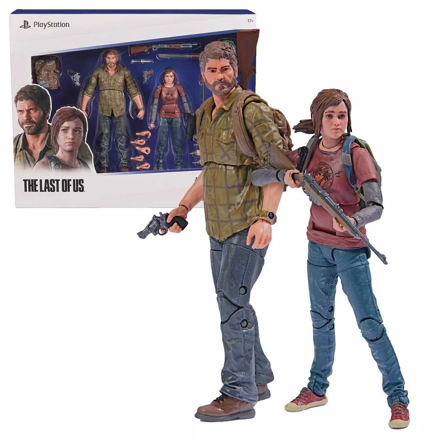 Набор из 2 фигурок. Joel & Ellie из The Last of Us.