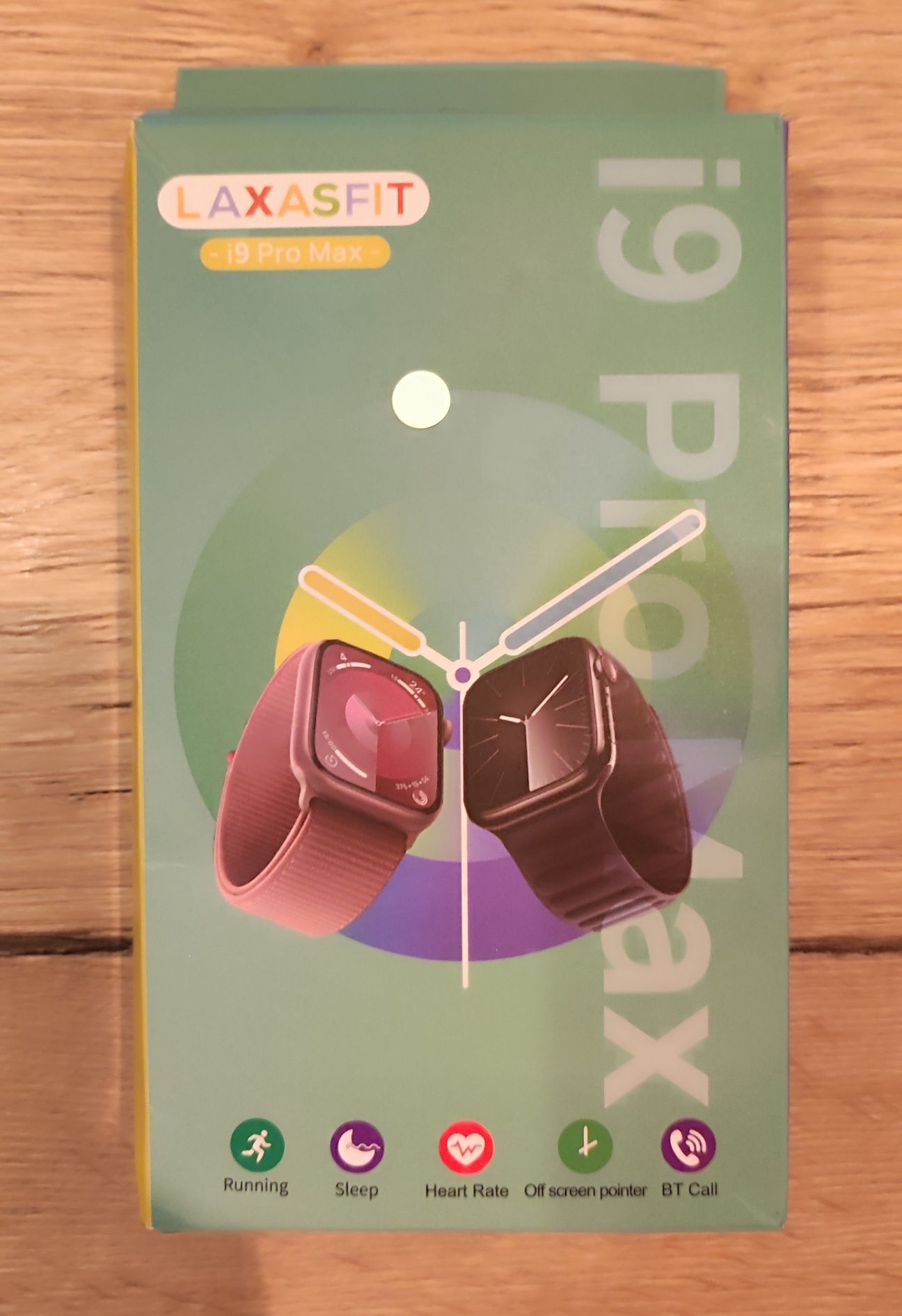 Watch 9 i9 Pro Max - Smartwatch różowy
