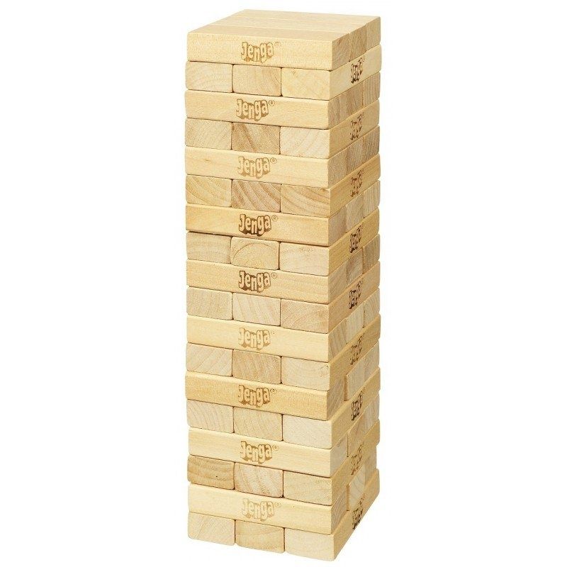 Jenga gra towarzyska, klocki, oryginalne