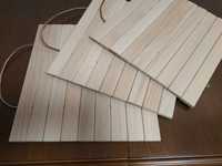Сидушка коврик подстилка деревянная для бани и сауны.
