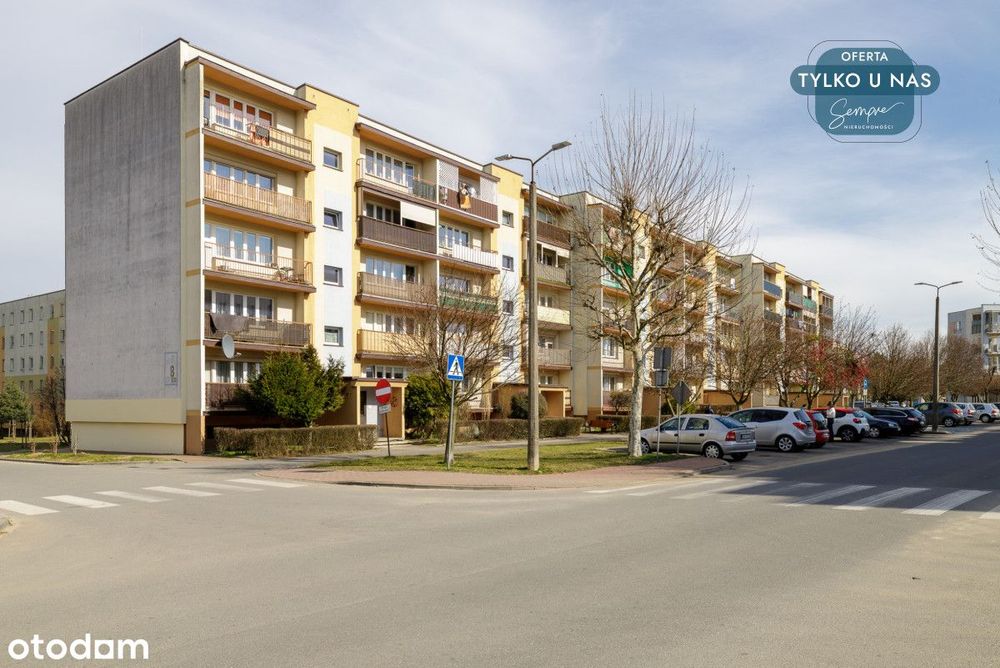 Przestronne 3 pokoje z balkonem – Wieluń