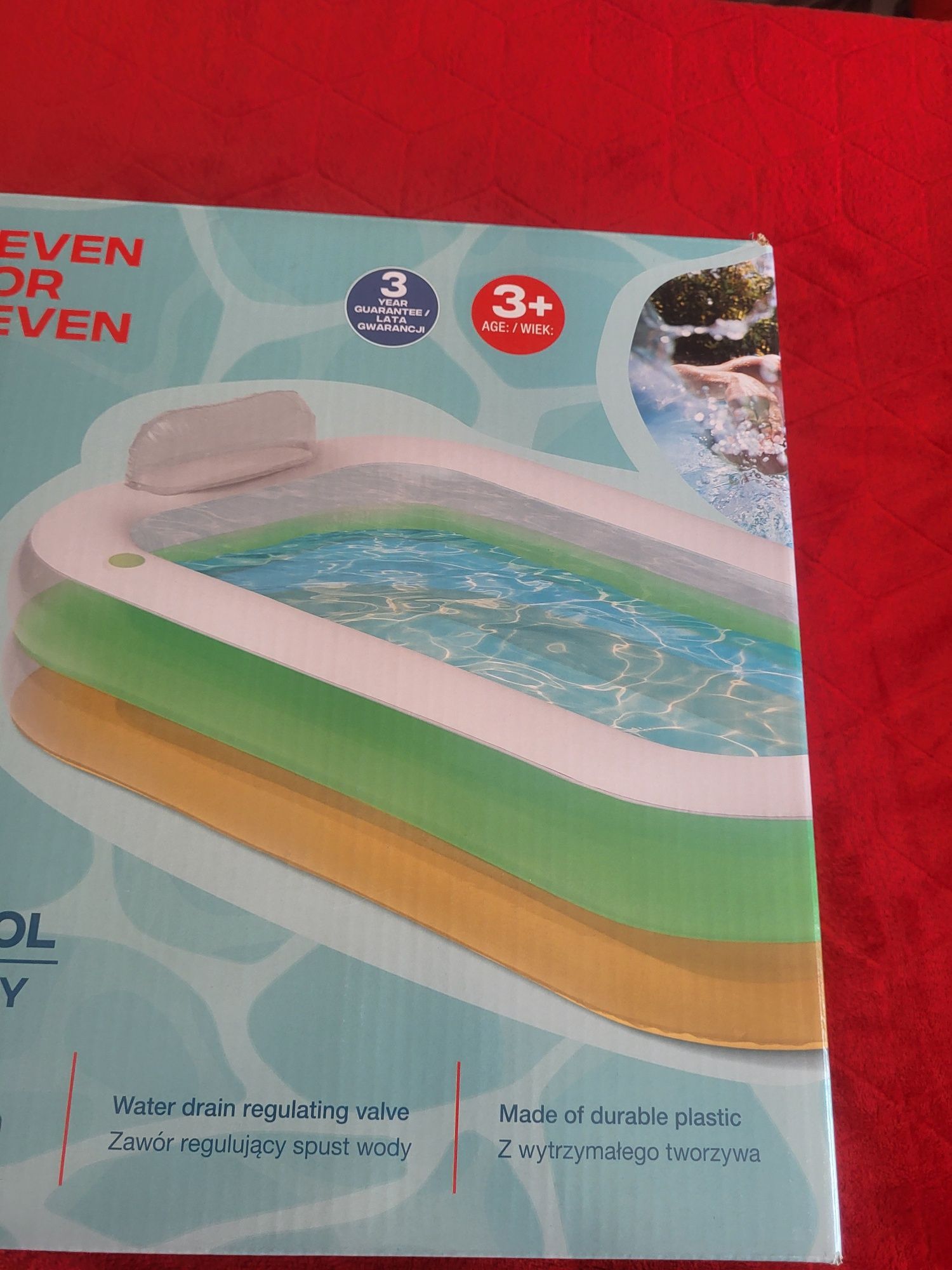 Basen dmuchanych 200x150x45cm Seven For Seven