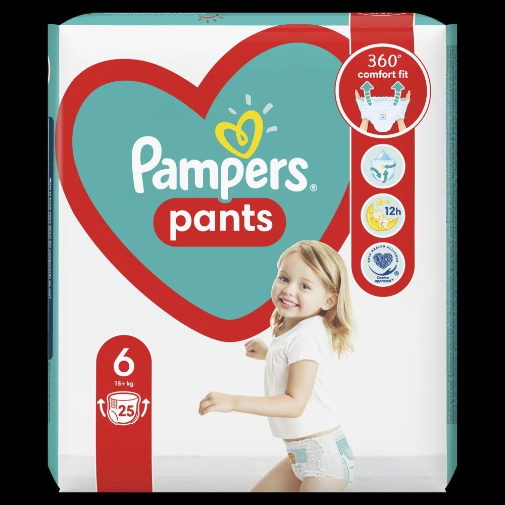 Pampers pants 6 Памперсы трусики 6 Підгузки Подгузники