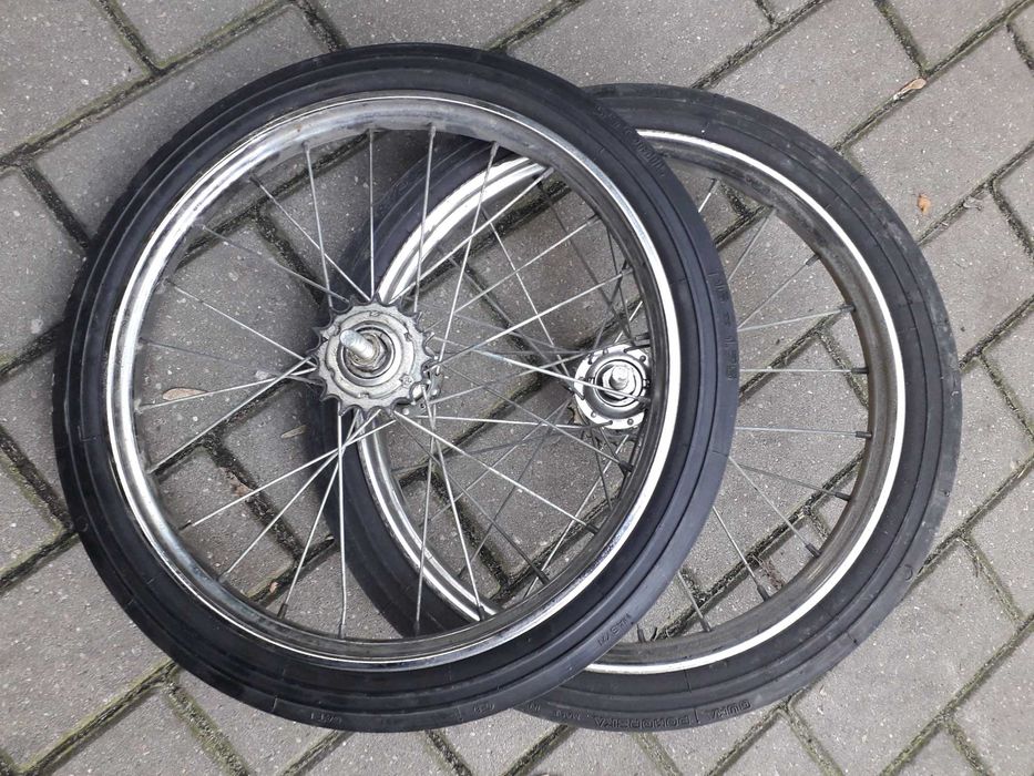 Koła rowerowe 16 x1.75 lub do wózka transportowego (pełne )