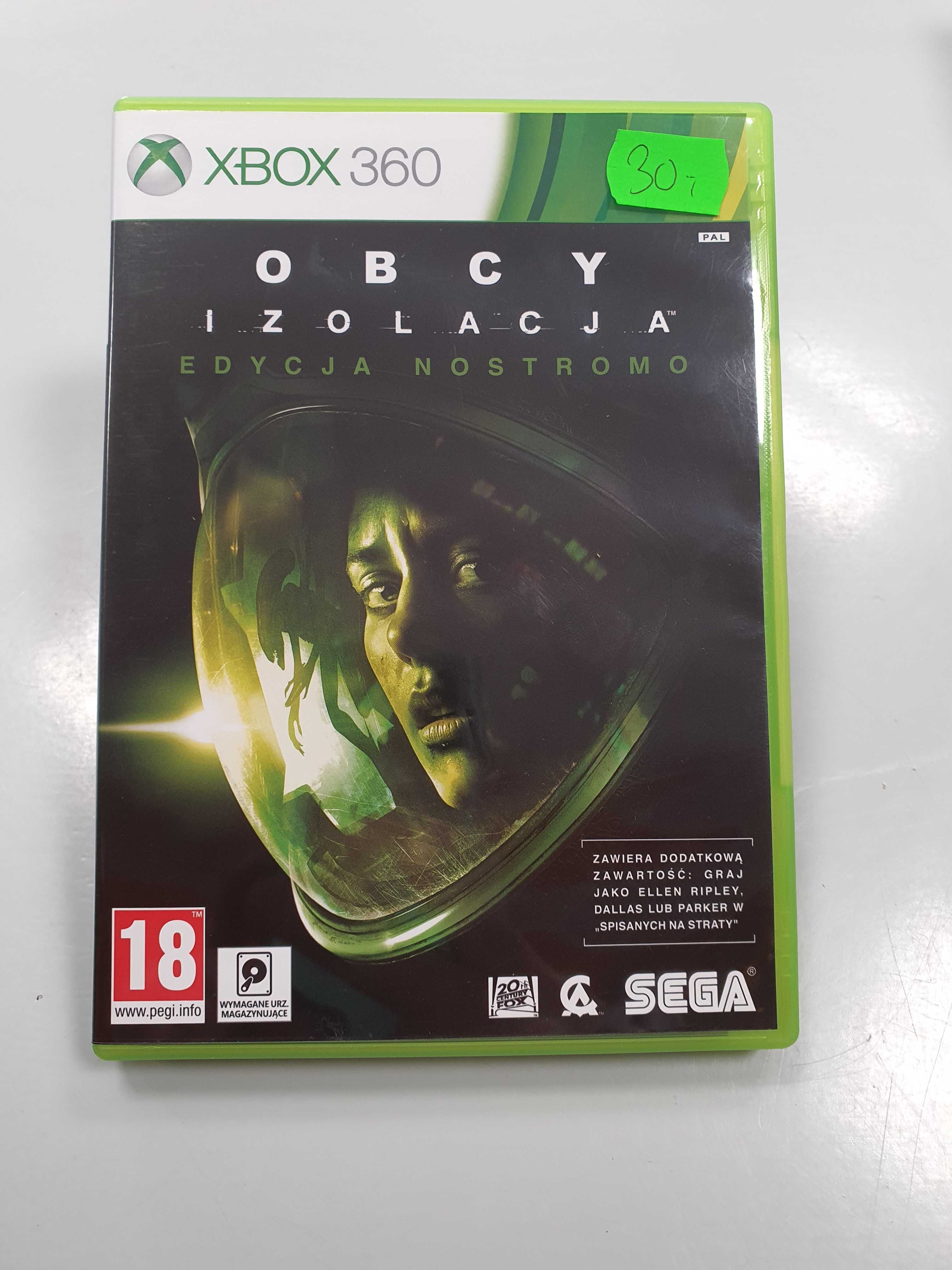 Gra Obcy: Izolacja X360 Xbox
