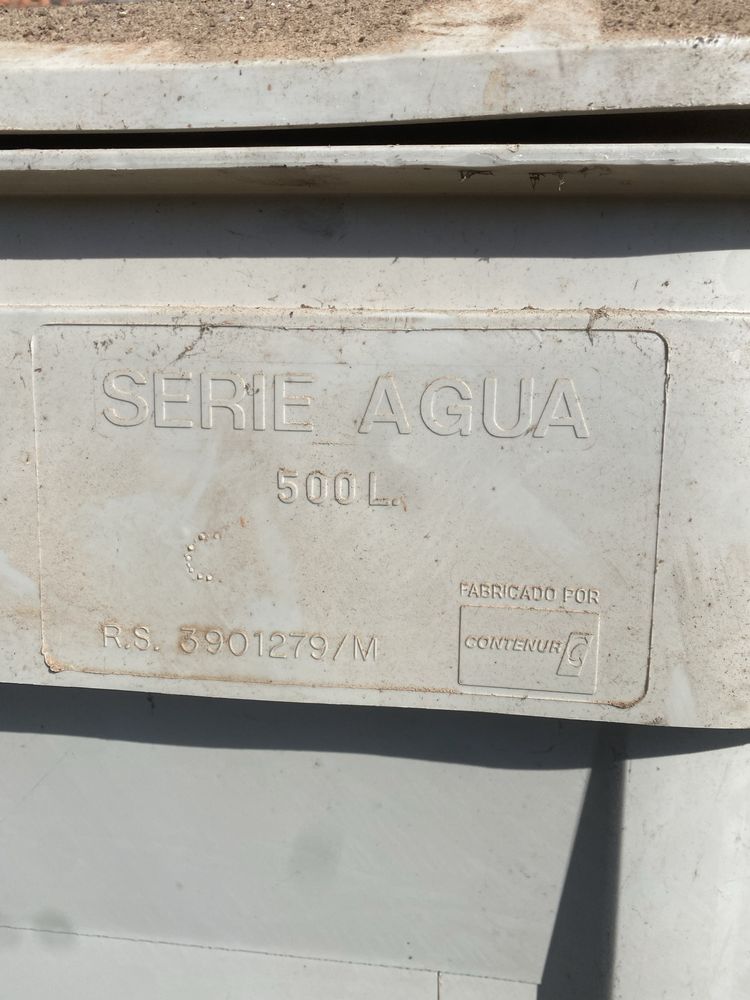 Deposito de agua 500L