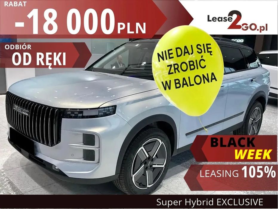 Jaecoo 7 BLACK WEEK | Super Hybrid EXCLUSIVE | Leasing Promo | Lease2go