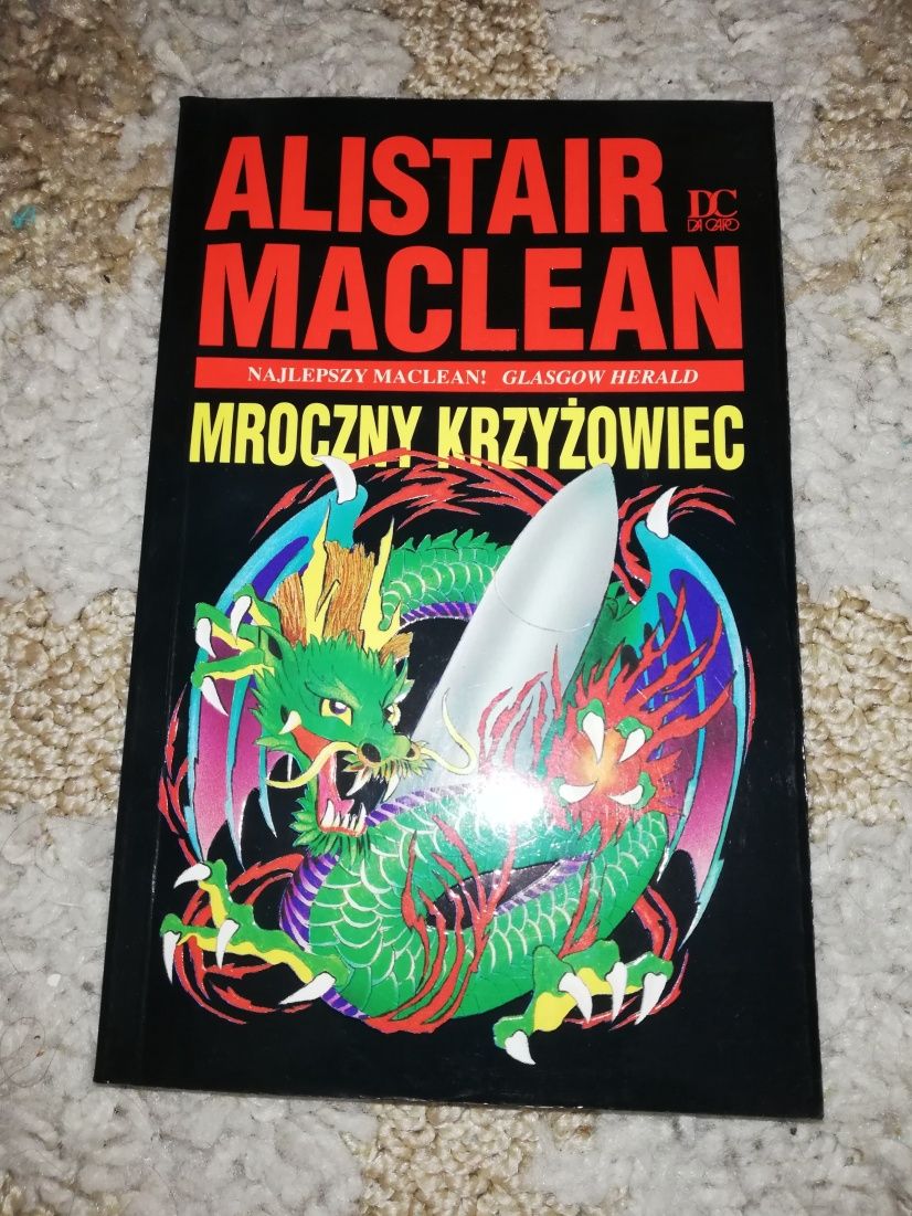 Mroczny Krzyżowiec książka Alistair Maclean