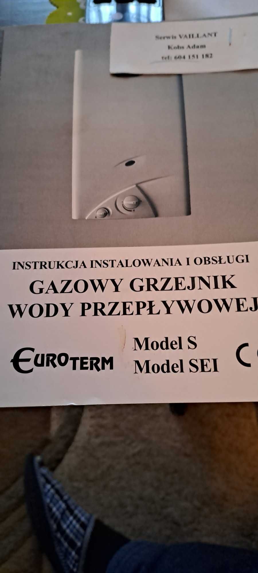 Gazowy grzejnik wody