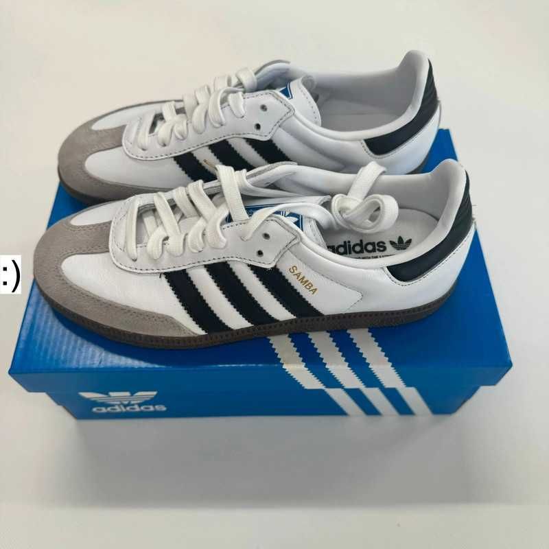 ButyDamskie adidas SambaOG Trampki Biały Roz.41
