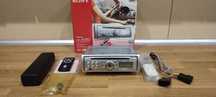 Car audio Radio Sony CDX-A360 oldschool CD MP3 AUX pilot nowe