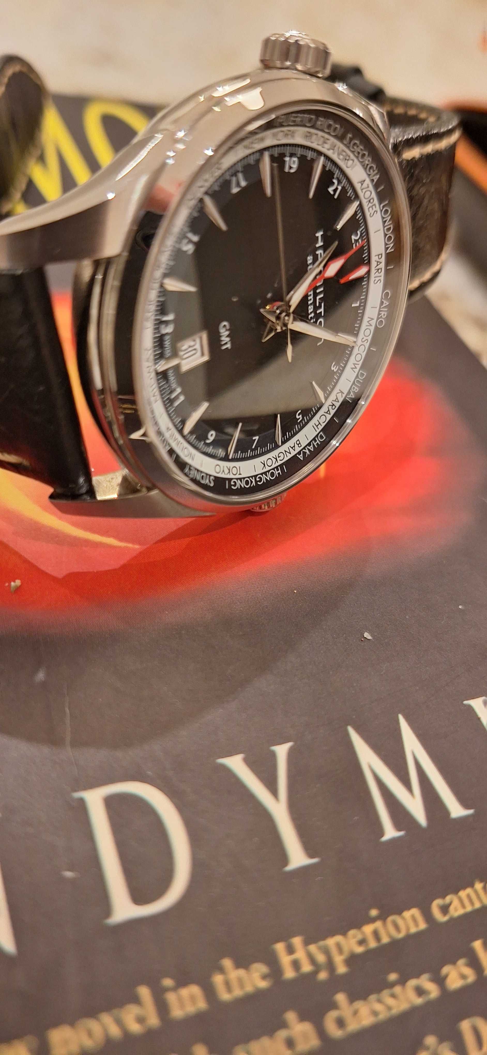 Zegarek męski HAMILTON JAZZMASTER GMT H 3269xxxx Automatic